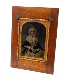 Ambrotype 1/4 Plate Antique Portrait c.1880`s #9233